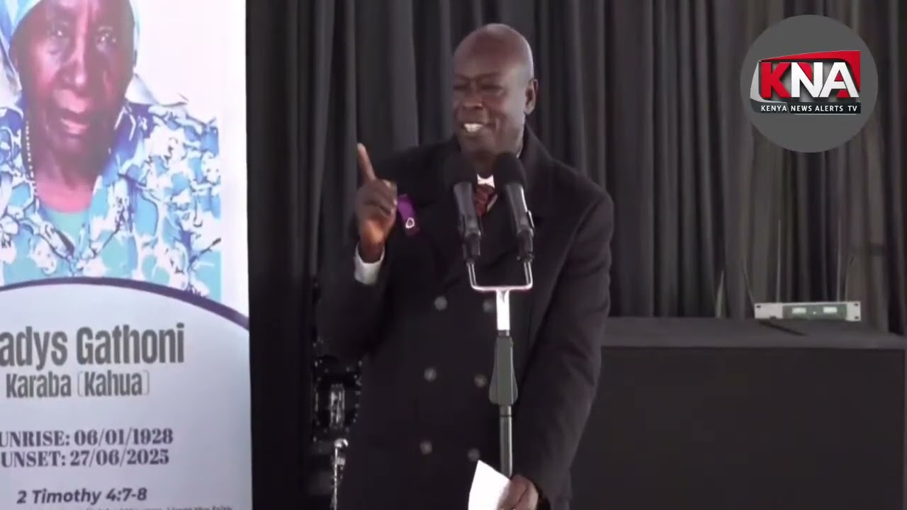 ''RUTO ALIFUKUZA WALE VIONGOZI WOTE WAKO NA AKILI KWA SERIKALI YAKE,'' RIGATHI GACHAGUA CRACKS UP!