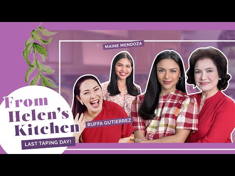 Upload mp3 to YouTube and audio cutter for Last Taping Day of From Helen's Kitchen with Maine Mendoza and Ruffa Gutierrez | Ciara Sotto download from Youtube