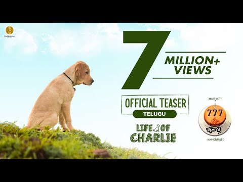 777 Charlie Official Telugu Teaser- Rakshit Shetty