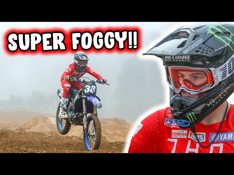 SUPERCROSS IN THICK FOG!! Star Yamaha goes to MTF!