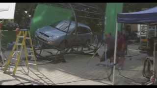 B-Roll - Car Crash Scene