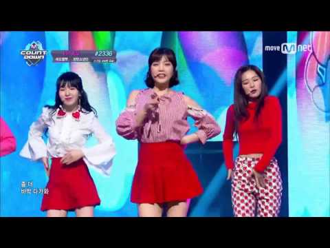 Red Velvet 「Rookie」(2017年2月23日放送「M COUNTDOWN」)