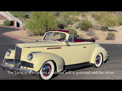 video 1942 Packard 110 Convertible Coupe
