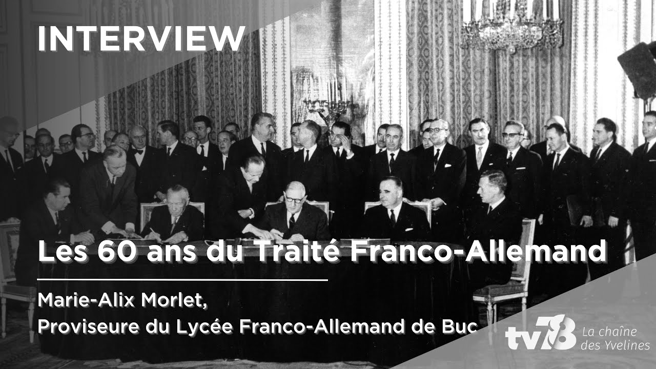 Le lycée Franco-Allemand de Buc célèbre les 60 ans du Traité de l’Élysée