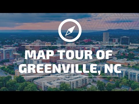 Map tour of Greenville NC
