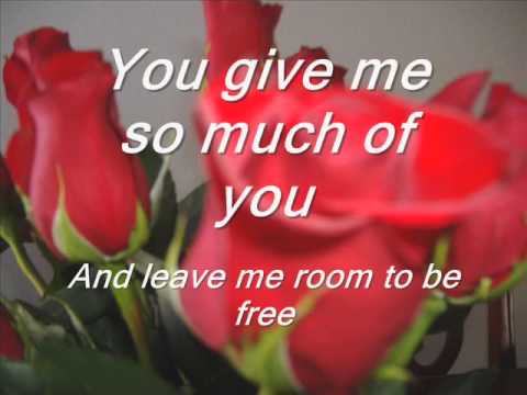 You Are The Love Of My Life W/ Lyrics - YouTube