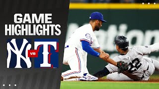 Yankees vs. Rangers Game Highlights (9/3/24) | MLB Highlights