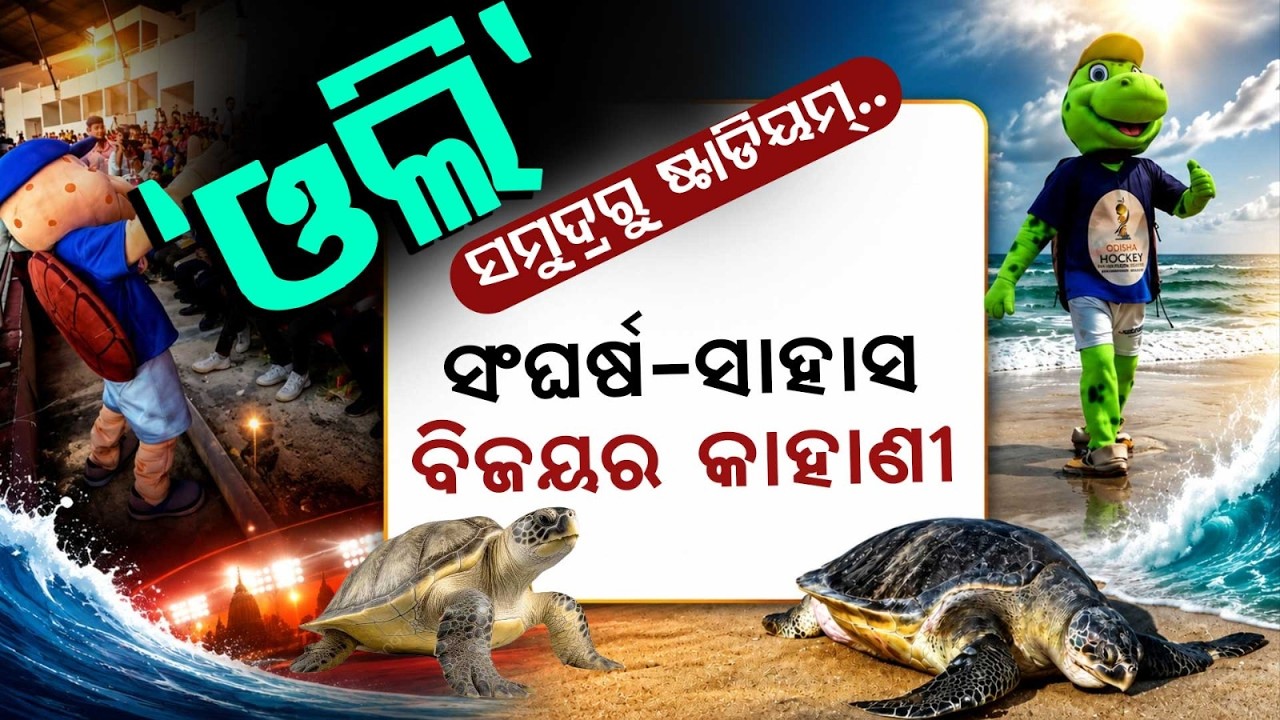 Journey Of Olly Mascot: Sea Waves To Kalinga Stadium Track | Argus News