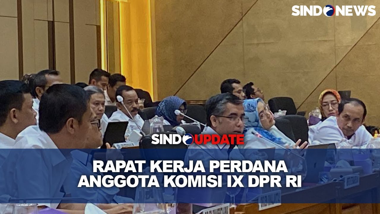 Rapat Kerja Komisi IX DPR RI dengan Menaker, Singgung Soal Syarat Batas Usia Pelamar Kerja