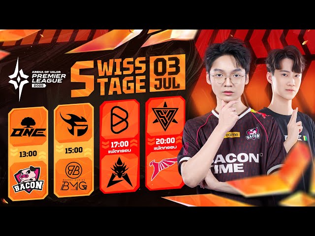 การแข่งขัน RoV นานาชาติ APL 2025🏆 รอบ Swiss Stage วันที่ 6