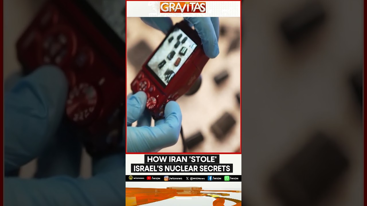 Iran-Israel Conflict: How Iran 'Stole' Israel's Nuclear Secrets | WION | GRAVITAS | WION Shorts