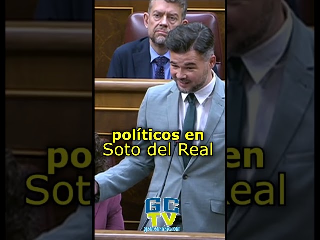 "¿Sabe cuántos políticos han entrado en Soto del Real ?"Gabriel Rufián