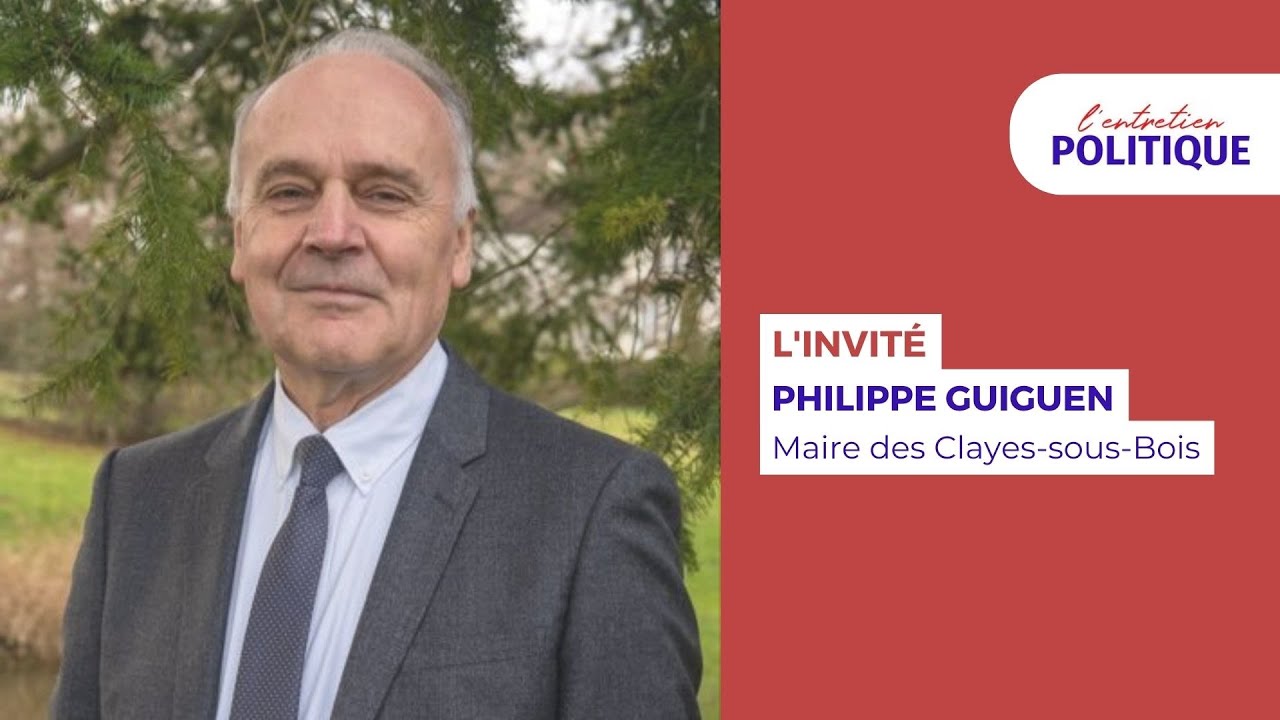 L’entretien politique avec Philippe Guiguen Maire des Clayes-sous-Bois