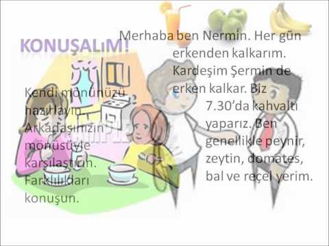 Türkçe Öğreniyorum - Yiyecek ve İçecekler
