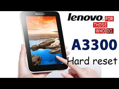 Hard reset Lenovo A3300 Сброс Lenovo A3300 , сброс до ...