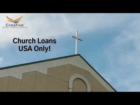 Creative Global Funding Services' Church Loans in the USA