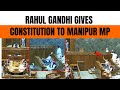 Manipur Slogans Raised in Parliament: Manipur MP Calls for Justice in Manipur After Taking Oath