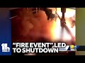 Video shows fire that led to Light Rail shutdown
