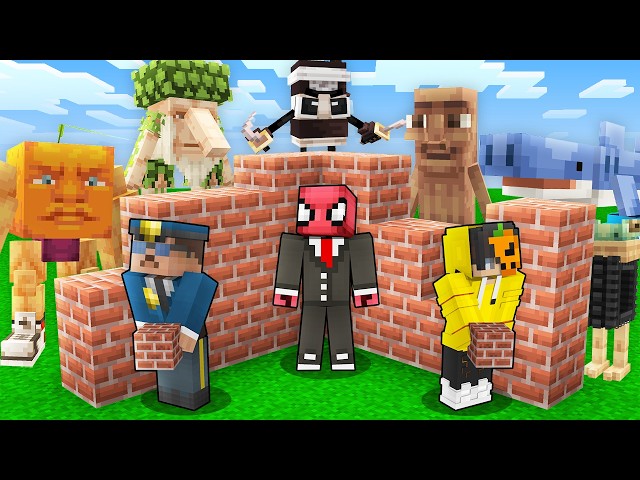 Arkadaşlarımı İtalyan Brainrot'lara Karşı Korudum - Minecraft