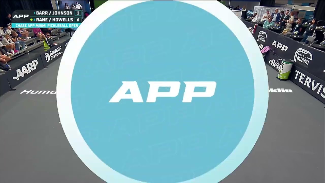 Chase APP Miami Pickleball Open I Will Howells Amazing Shot Selection