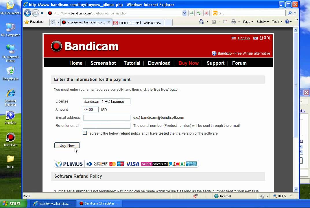 download bandicam registered version