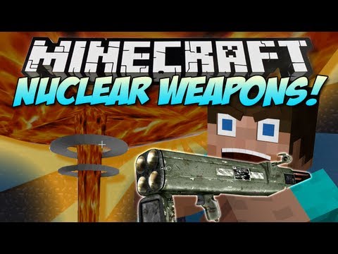 Minecraft  NUCLEAR WEAPONS! (Rival Rebels!)  Mod 