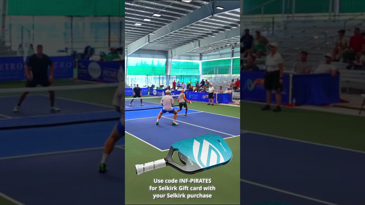 🏃Lucky Lob and Crazy Run #pickleballhighlights #pickleball #sports #sporthighlights