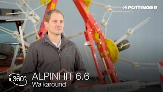 « Walkaround » ALPINHIT 6.6 – faneuse gamme alpine de PÖTTINGER