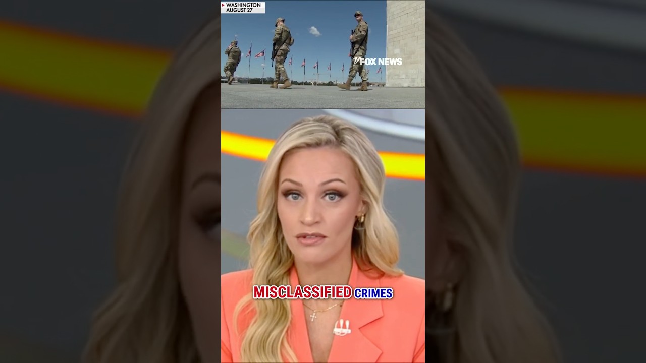 DC police accused of MANIPULATING crime data #shorts #foxnews #trump #crime #dc