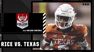 Rice Owls at Texas Longhorns | Full Game Highlights