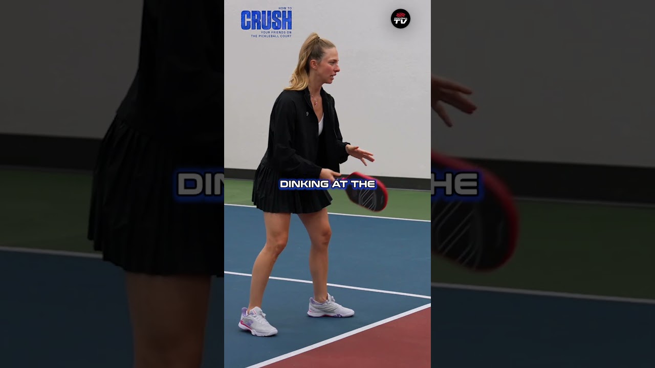 Crush your friends by mastering the pickleball LOB shot 👍 #pickleball #pickleballislife