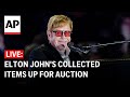 LIVE: Auction of Elton John’s collected items