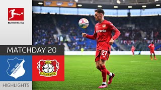 TSG Hoffenheim — Bayer 04 Leverkusen 1-3 | Highlights | Matchday 20 – Bundesliga 2022/23