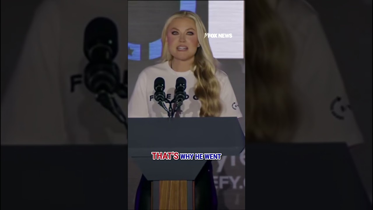 Erika Kirk: 'You are the courageous generation. My husband believed that to his core.' #shorts #usa