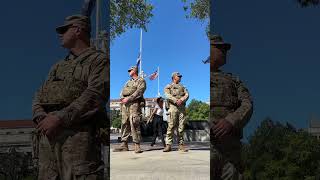 National Guard Troops conduct patrol on Labor Day in Washington, D.C.