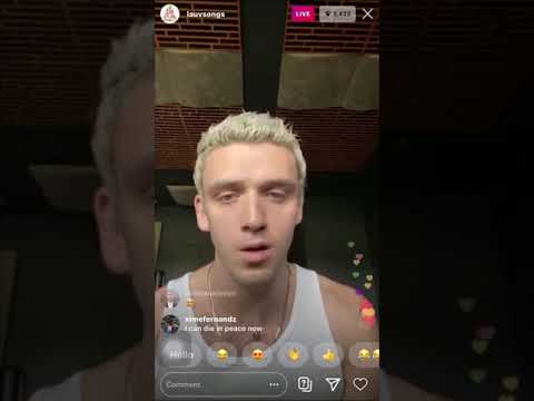 Lauv - Lonely Eyes [Live on Instagram]