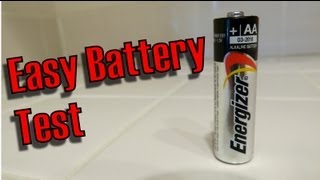 2秒鐘測出電池是否還有電，而且不需任何工具