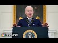 LIVE: Biden delivers remarks on response to Hurricane Idalia and Maui wildfires | NBC News
