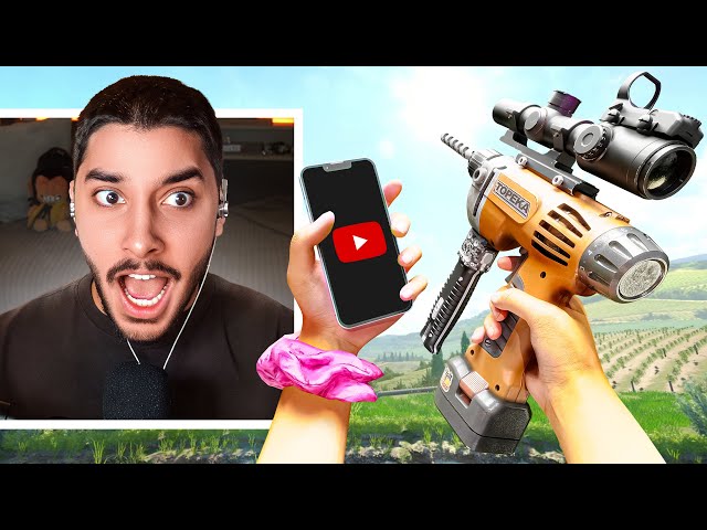 Probé ARMAS de YOUTUBE en WARZONE (muy raras)