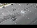 Graphic: High-speed head-on collision involving govt car caught on CCTV in Moscow