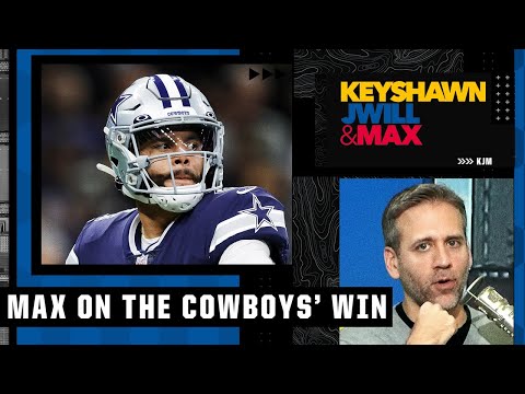Max isn't impressed by the Cowboys' win vs. the Saints | Keyshawn, JWill and Max