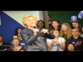 Campaign visit of Hillary Clinton - La Escuelita School, Oakland, CA, USA - Pictures