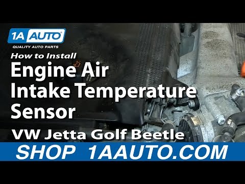 VW BORA A4 (MKIV) - 1.8 T - Intake Air Temperature Sensor Replacement