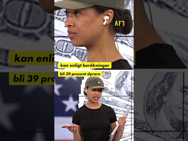 Trumps tullar: Vad kostar det för amerikanerna?