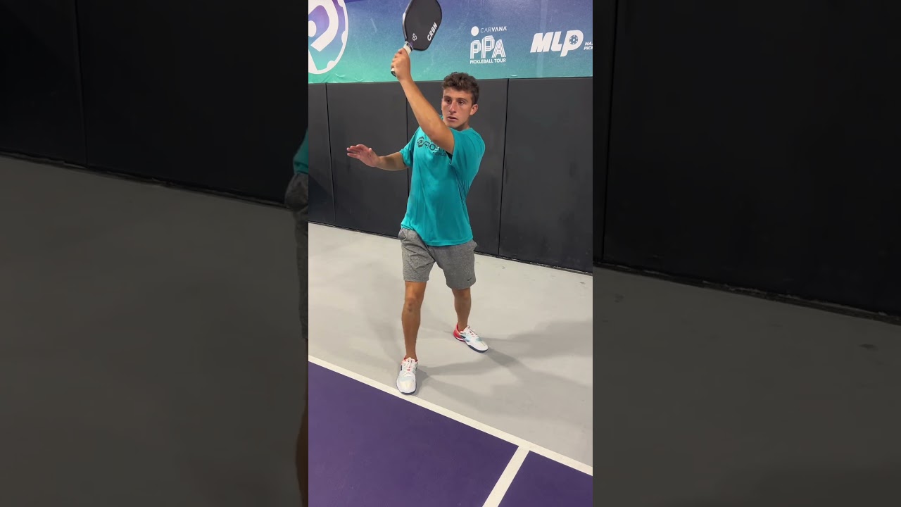 How to Serve with MAX Power 🔨💥 #pickleball #pickleballtips #shorts