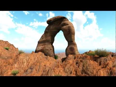 Delicate Arch timelapse HD (2D to 3D conversion)