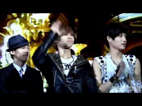 lll229 Taemin with EXO members & SMTown hyungs fancam@$B$ GaY0