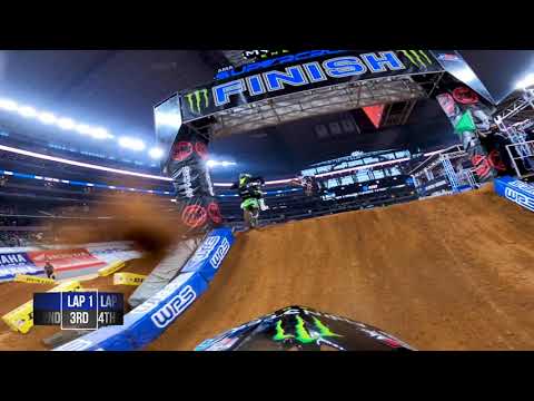 GoPro: Malcolm Stewart - 2021 Monster Energy Supercross - Arlington 3 - 450 Heat 1 Highlights