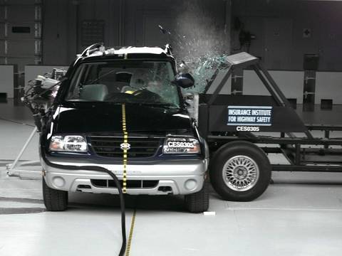 Testul crashului video Suzuki Grand Vitara 1998 - 2005