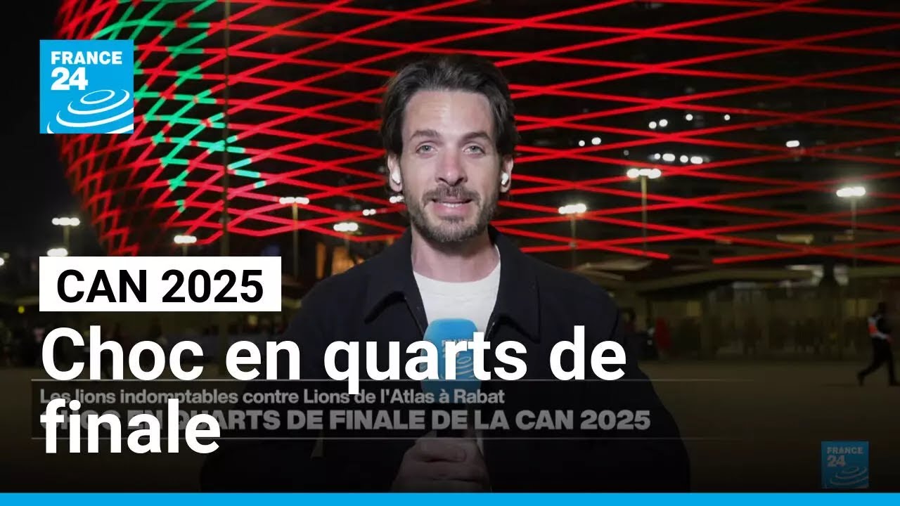CAN 2025 : en route pour les quarts de finale • FRANCE 24